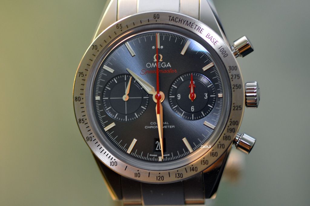 FSOT Omega Speedmaster 57 Caliber 9300 blue dial on bracelet